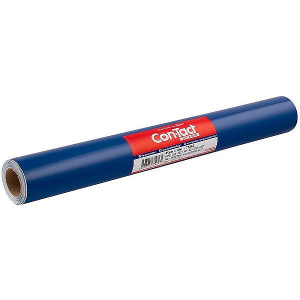 Contact liso 45cmx10m opaco azul - contact (rolo)