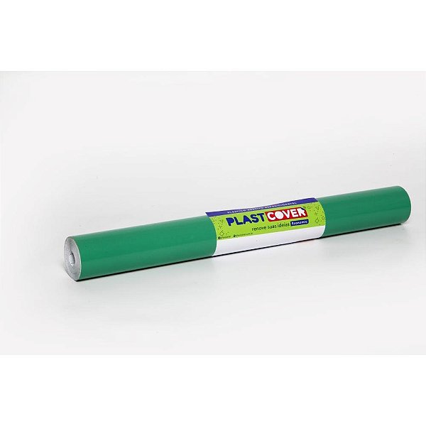Plastico adesivo 45cmx10m opaco verde - contact (rolo)