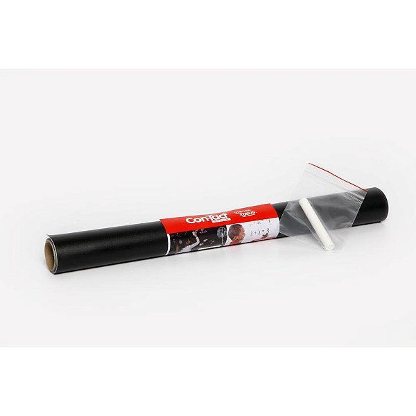 Plastico adesivo lousa 45cmx5m autoadesiva - contact (rolo)