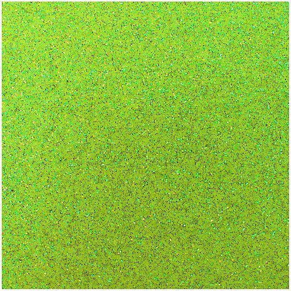 Placa em eva 48x40cm gliter neon verde 2mm - make+ (pct.c/10)
