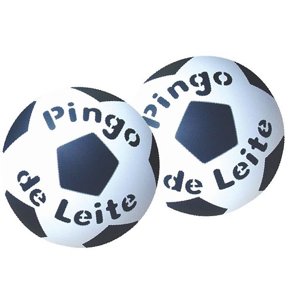 Bola infantil pingo de leite vinil n 8 vazia - lider (pct.c/12)
