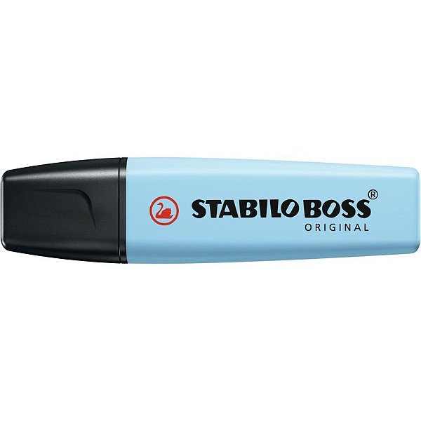 Caneta marca texto stabilo boss 70/112 azul nevoa - sertic (cx.c/10)