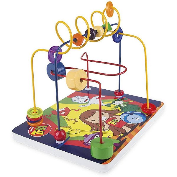 Brinquedo pedagogico aramado turma da tyta - carlu (unidade)