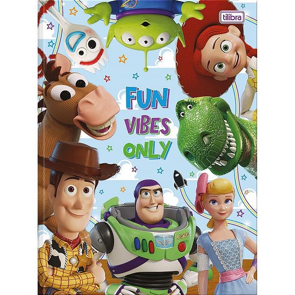 Caderno brochurao capa dura toy story 80fls. - tilibra (pct.c/05)