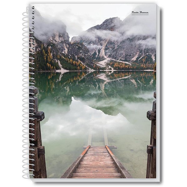 Caderno 01x1 capa dura new 96fls. - pauta branca (pct.c/05)