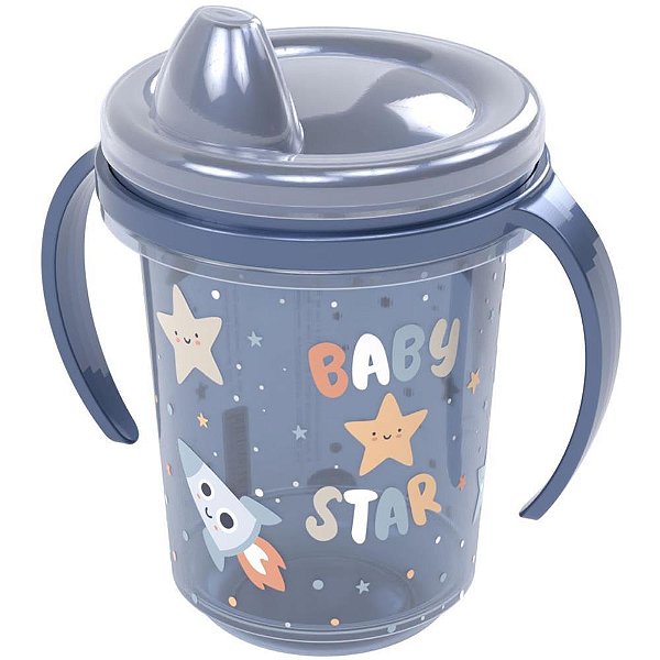 Copo treinamento trio star space 330ml. - plasutil (unidade)