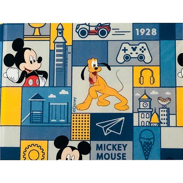 Plastico adesivo 45cmx10m mickey - v.m.p. (rolo)