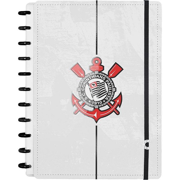 Caderno inteligente grande corinthians timao 80fls 215x28 - caderno inteligente (unidade)