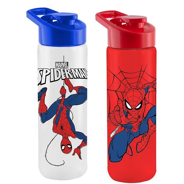 Squeeze spider-man pet 700ml (s) - plasduran (unidade)