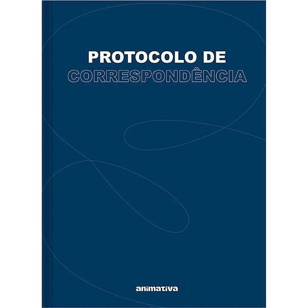 Livro protocolo correspond. 1/4 100 folhas - animativa (pct.c/05)