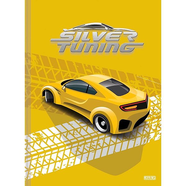Caderno brochurao sem pauta silver tuning 80f - animativa (pct.c/05)