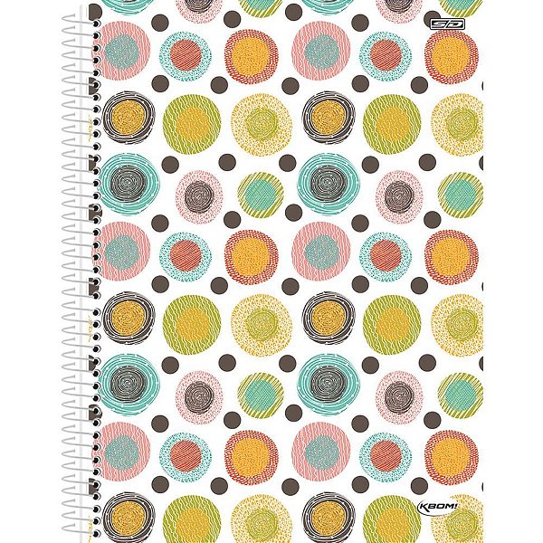 Caderno 15x1 capa dura kbom feminino 300f - animativa (pct.c/02)