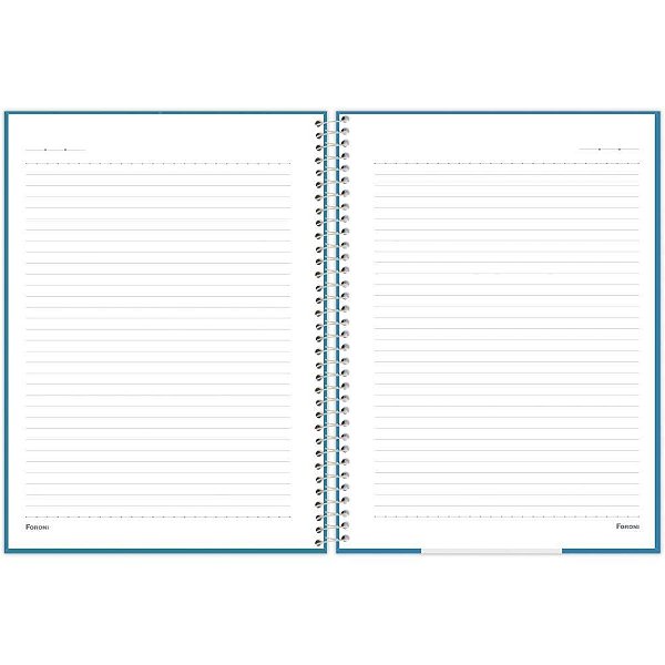 Caderno 01x1 capa dura office color  80fls. - foroni (pct.c/04)