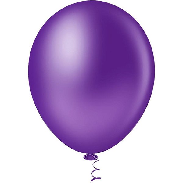 Balao 9 liso violeta gran festa - riberball (pct.c/50)