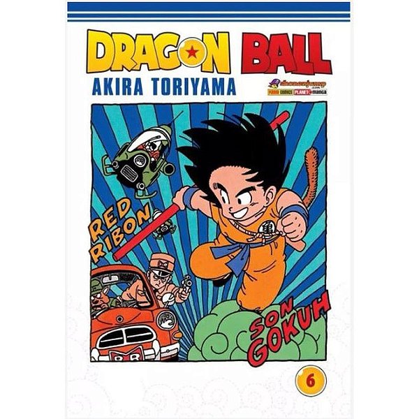 Livro manga dragon ball n.06 - panini (unidade)
