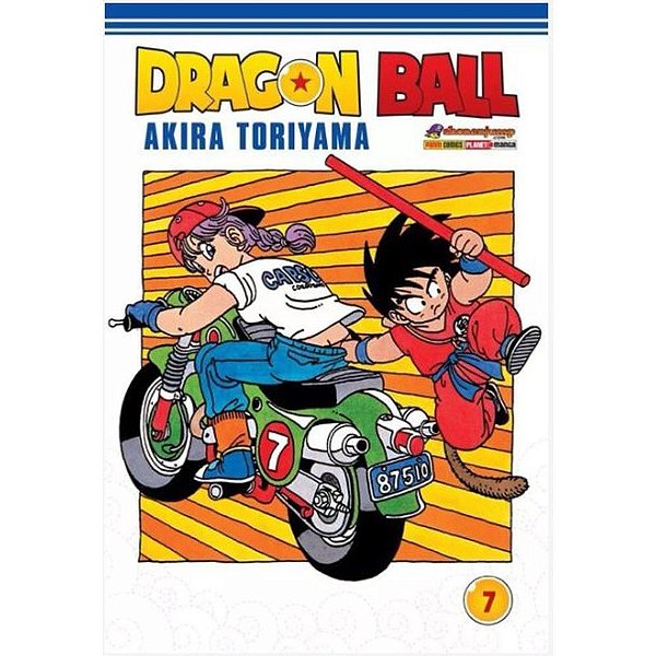 Livro manga dragon ball n.07 - panini (unidade)