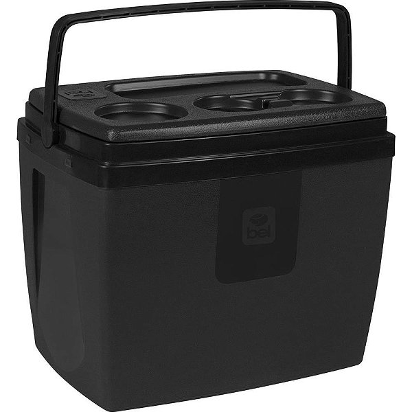 Caixa termica 19l c/alca preta - bel (unidade)