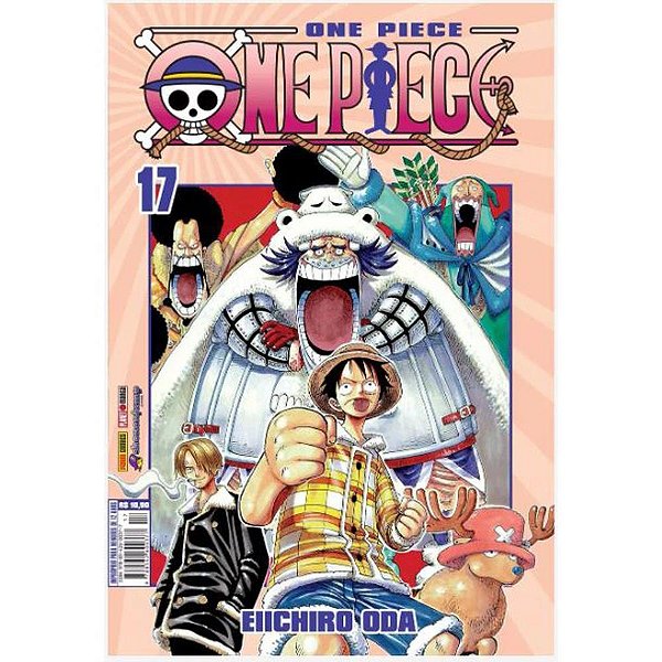 Livro manga one piece n.17 - panini (unidade)