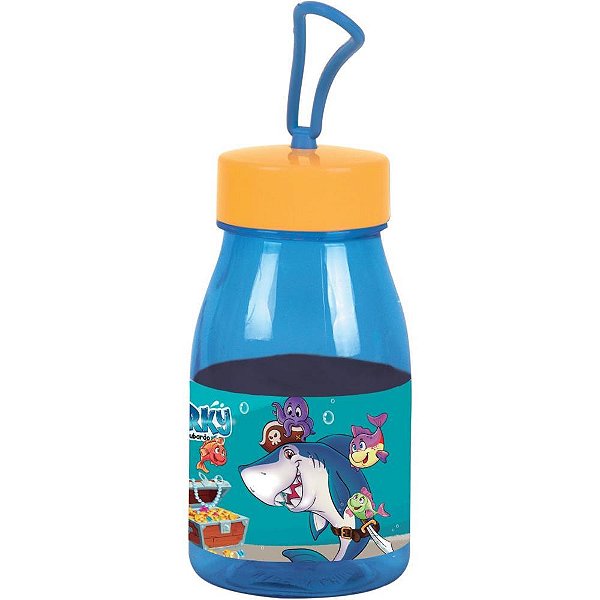 Mochila infantil o amigo sharky gd c/06 pcs (s) - rio de ouro (kit)