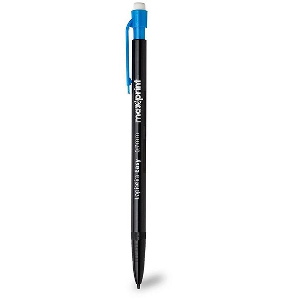 Lapiseira 0.7mm easy plastica azul - maxprint (cx.c/12)
