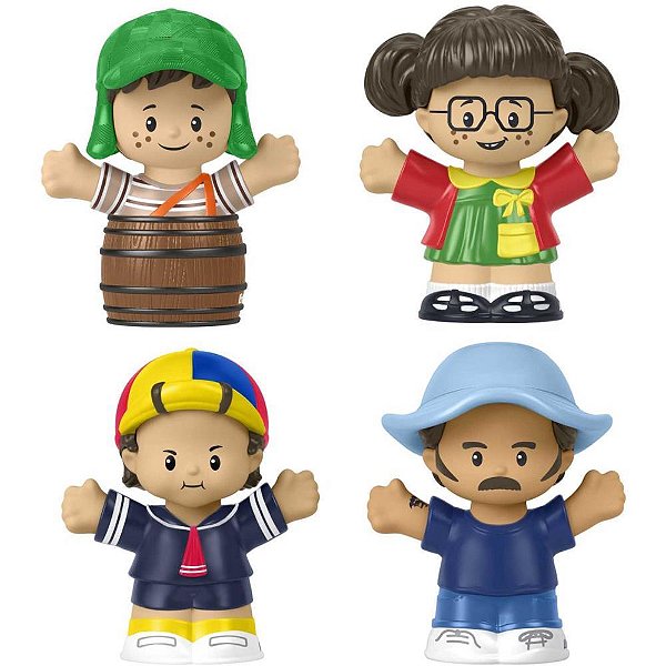 Fisher-price entretenimento lp collector chaves 4-pack - mattel (unidade)