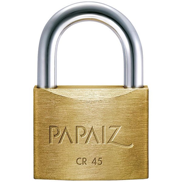 Cadeado convencional cr45 45mm - papaiz (unidade)