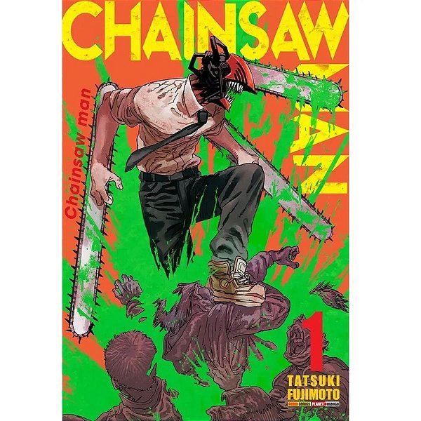 Livro manga chainsaw man n.01 - panini (unidade)