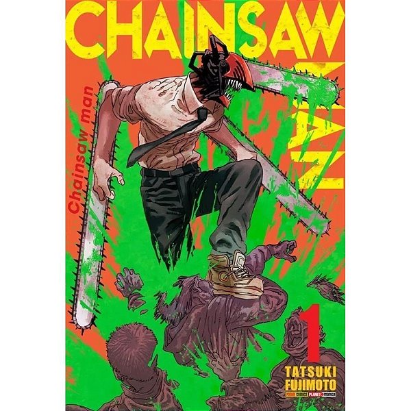 Livro manga chainsaw man n.01 - panini (unidade)