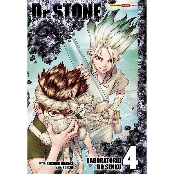 Livro manga dr. stone n.04 - panini (unidade)