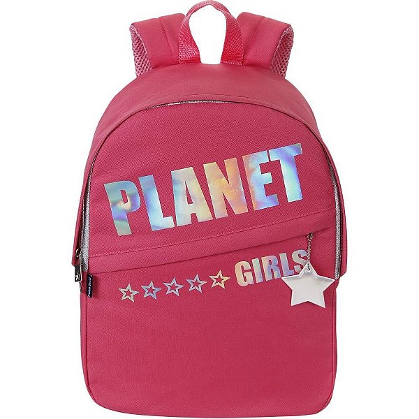 Mochila planet girls g holog./pink - dermiwil (unidade)