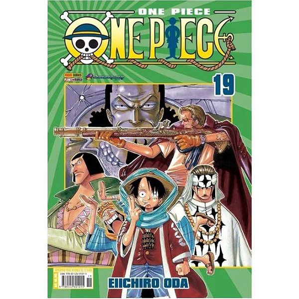 Livro manga one piece n.19 - panini (unidade)