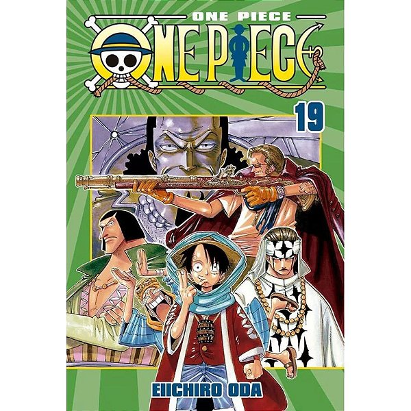 Livro manga one piece n.19 - panini (unidade)