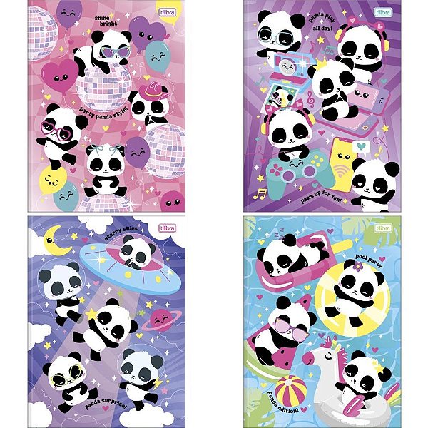 Caderno brochurao capa dura lovely friend 80fls. - tilibra (pct.c/05)