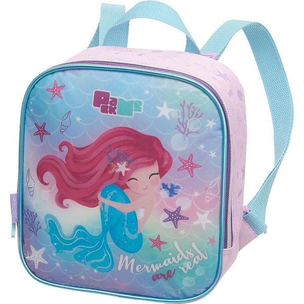 Lancheira termica pack me little mermaid - pacific (unidade)