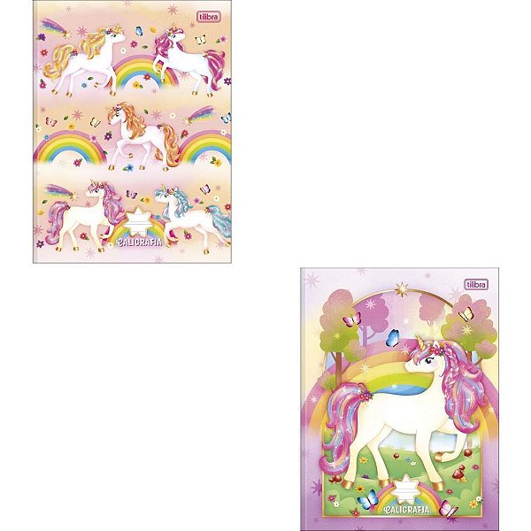 Caderno caligrafia capa dura blink 40fls. - tilibra (pct.c/05)