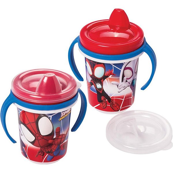 Copo treinamento spidey trio 320ml - plasutil (unidade)