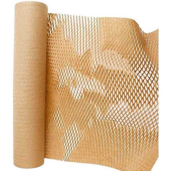 Papel kraft bobina colmeia 40cmx50m - scrity (bobina)