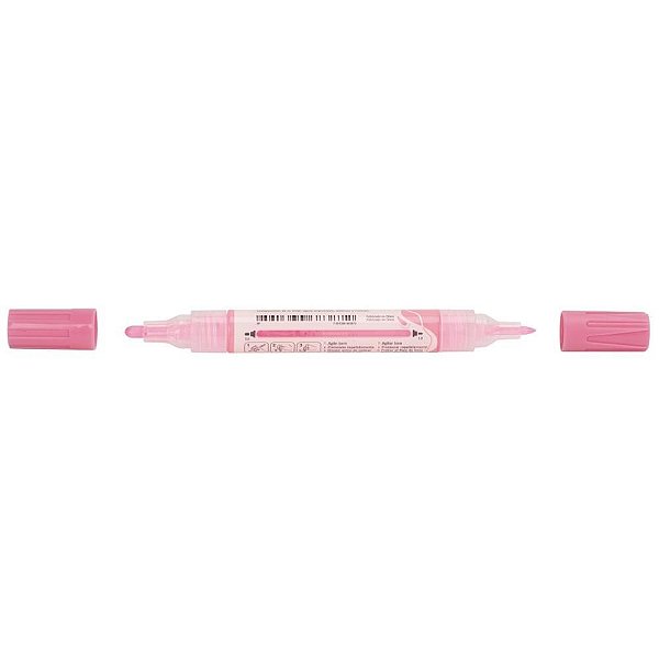 Pincel marcador artesanato multimark s/p rosa com 6 - faber-castell (estojo)