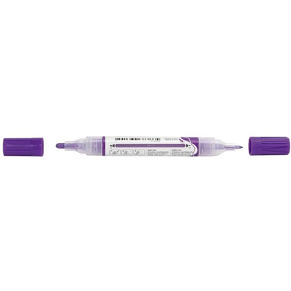 Pincel marcador artesanato multimark s/p violeta com 6 - faber-castell (estojo)