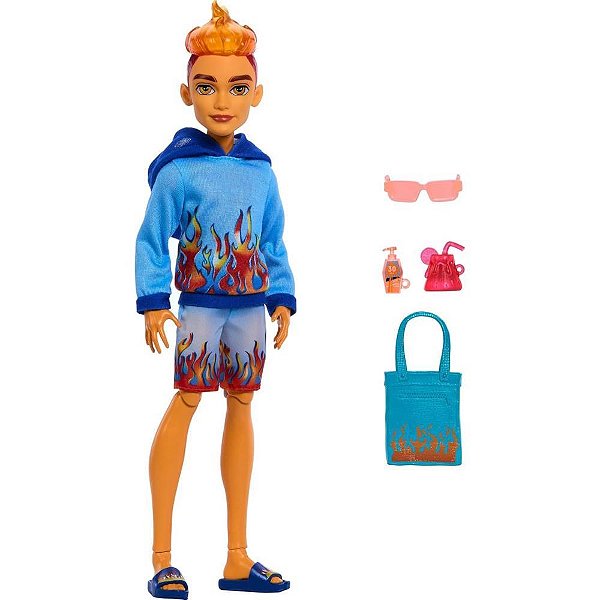 Monster high scareadise island heath - mattel (unidade)