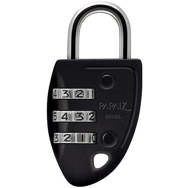 Cadeado segredo cs23 preto - papaiz (unidade)