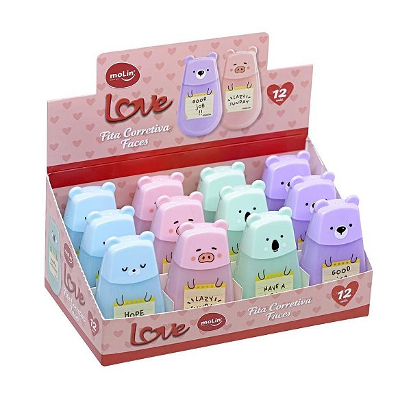 Corretivo em fita faces 6m x 5mm - molin (dp.c/12)