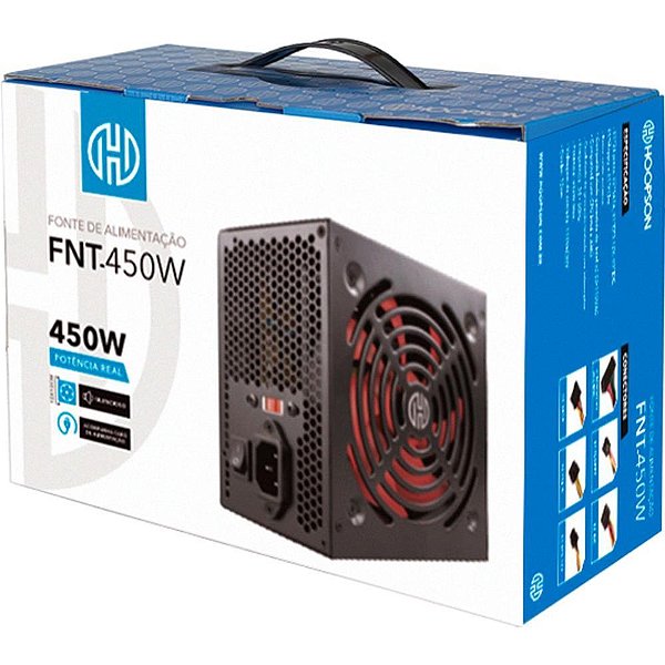 Fonte de alimentacao 450w hoopson - mercoriental (unidade)