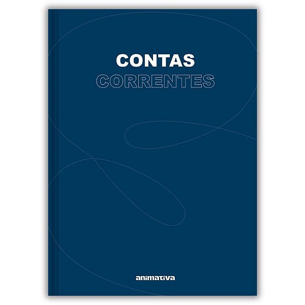 Livro conta corrente oficio 50 folhas - animativa (pct.c/10)