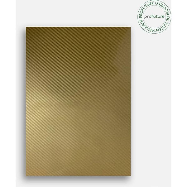 Capa para encadernacao a4 ouro 0,30 - prolam (pct.c/100)