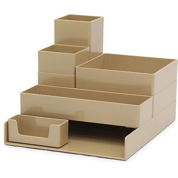 Acessorio para mesa kit modular nude 8 peças - maxcril (kit)