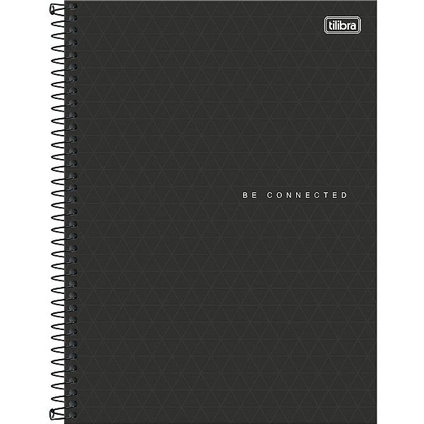 Caderno 10x1 capa dura neon connect masc. pp 160fls - tilibra (pct.c/04)