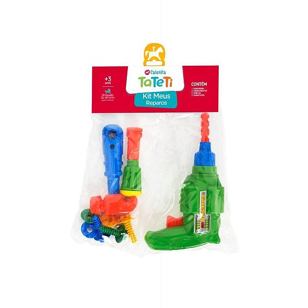 Brincando de profissoes kit meus reparos (s) - tateti (unidade)