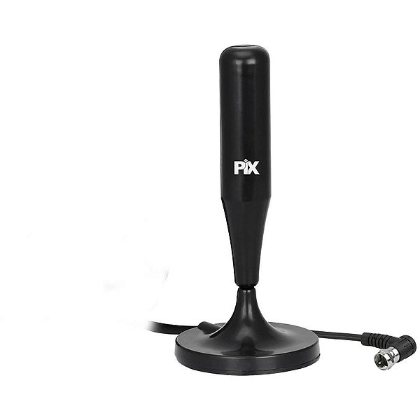 Antena para tv interna hdtv 1.8m base c/ima - santana centro (unidade)