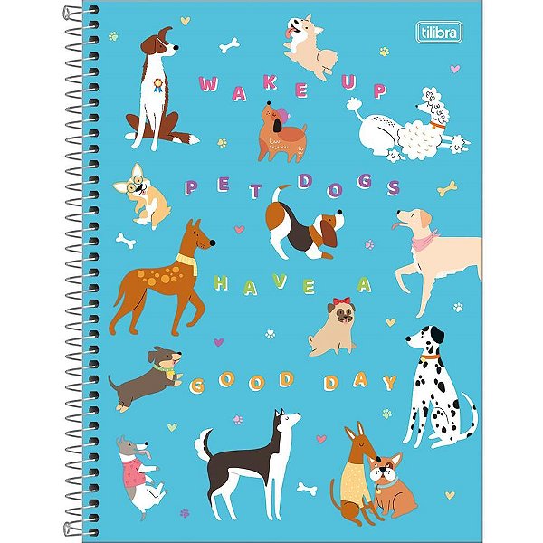 Caderno 01x1 capa dura hug me 80fls. - tilibra (pct.c/04)